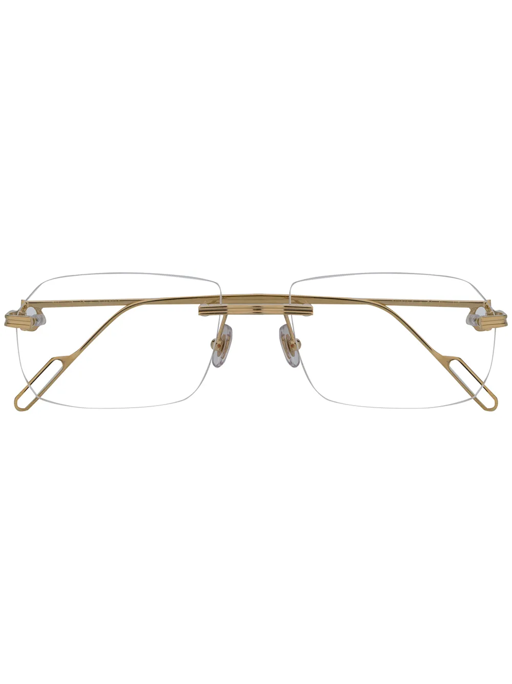 

Очки без оправы Cartier Eyewear, золотой