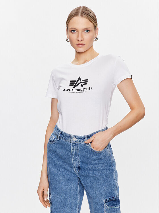 

Футболка стандартного кроя Alpha Industries, белый