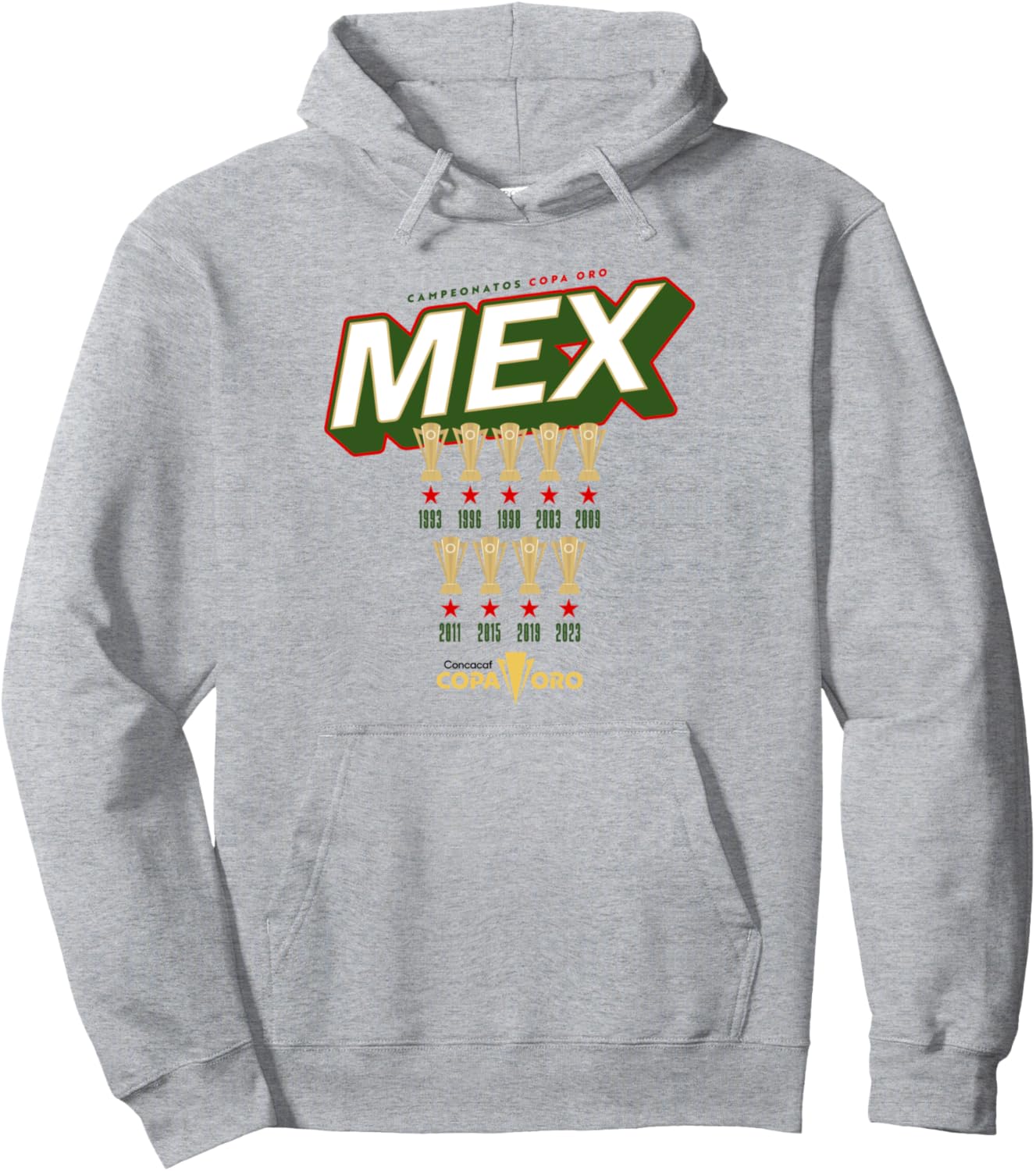 

Толстовка Mexico Gold Cup Edition Concacaf N, серый