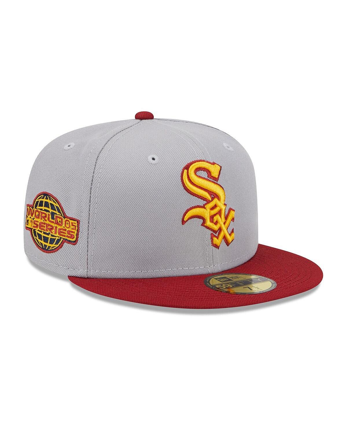 

Мужская серо-красная кепка Chicago White Sox Navy Undervisor 59FIFTY New Era