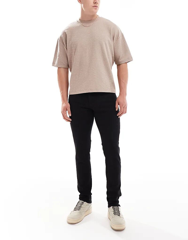 

Джинсы Luke slim fit черного цвета JJ Rebel