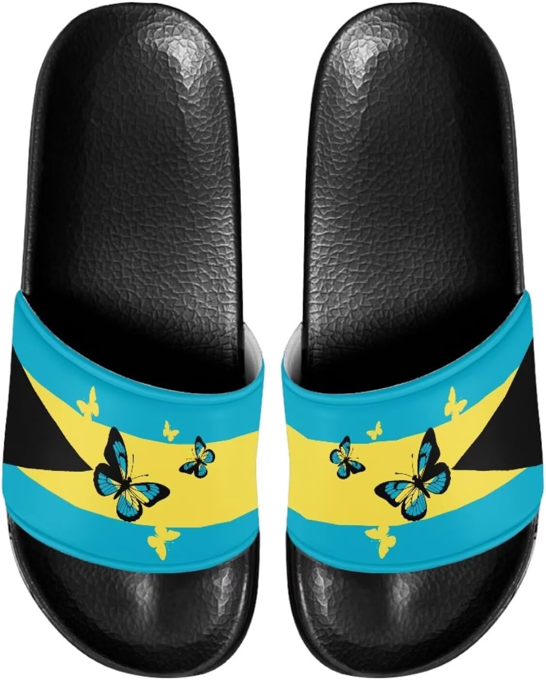 

Мужские и женские шлепанцы Cugasmaru, тапочки, сандалии, нескользящие для улицы, пляжа и дома, Ukraine Flag