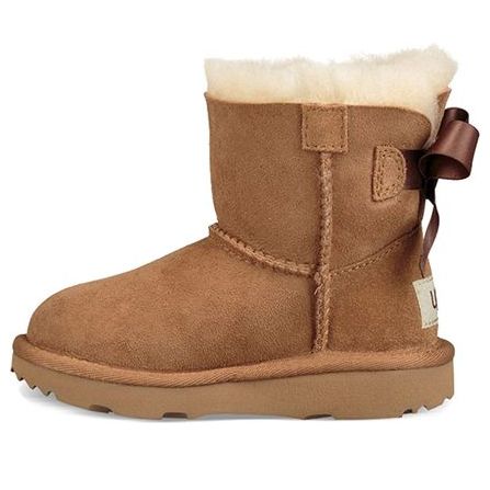 

Зимние ботинки (PS) UGG Mini Bailey Bow II Fleece Lined Brown
