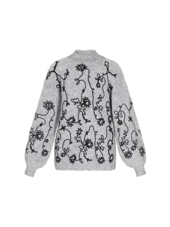 

Женский свитер светло-серого цвета usha FESTIVAL