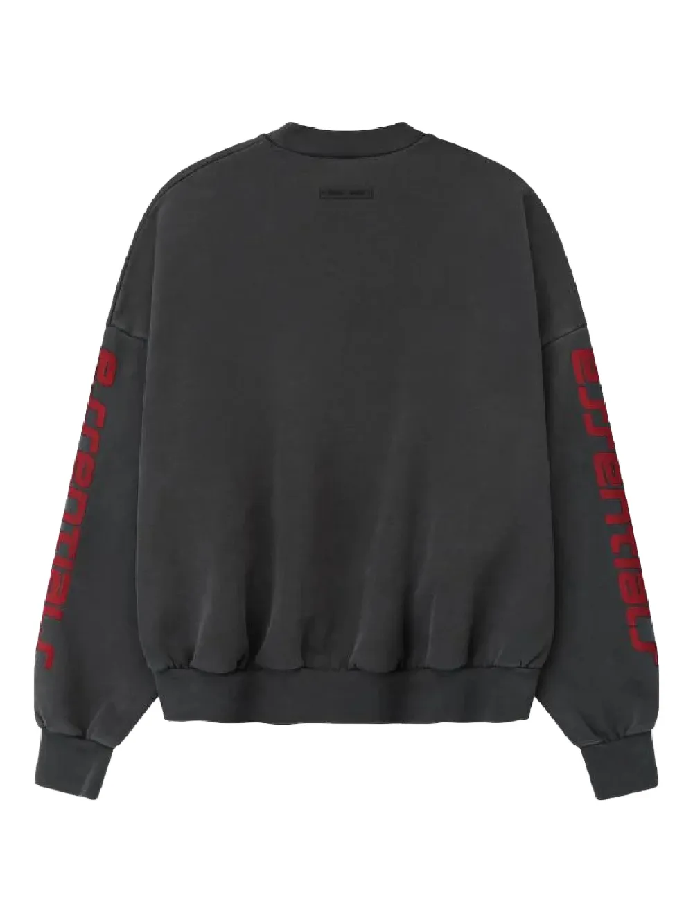Свитшот с логотипом Chicago и круглым вырезом Fear Of God Essentials, серый — фото 2
