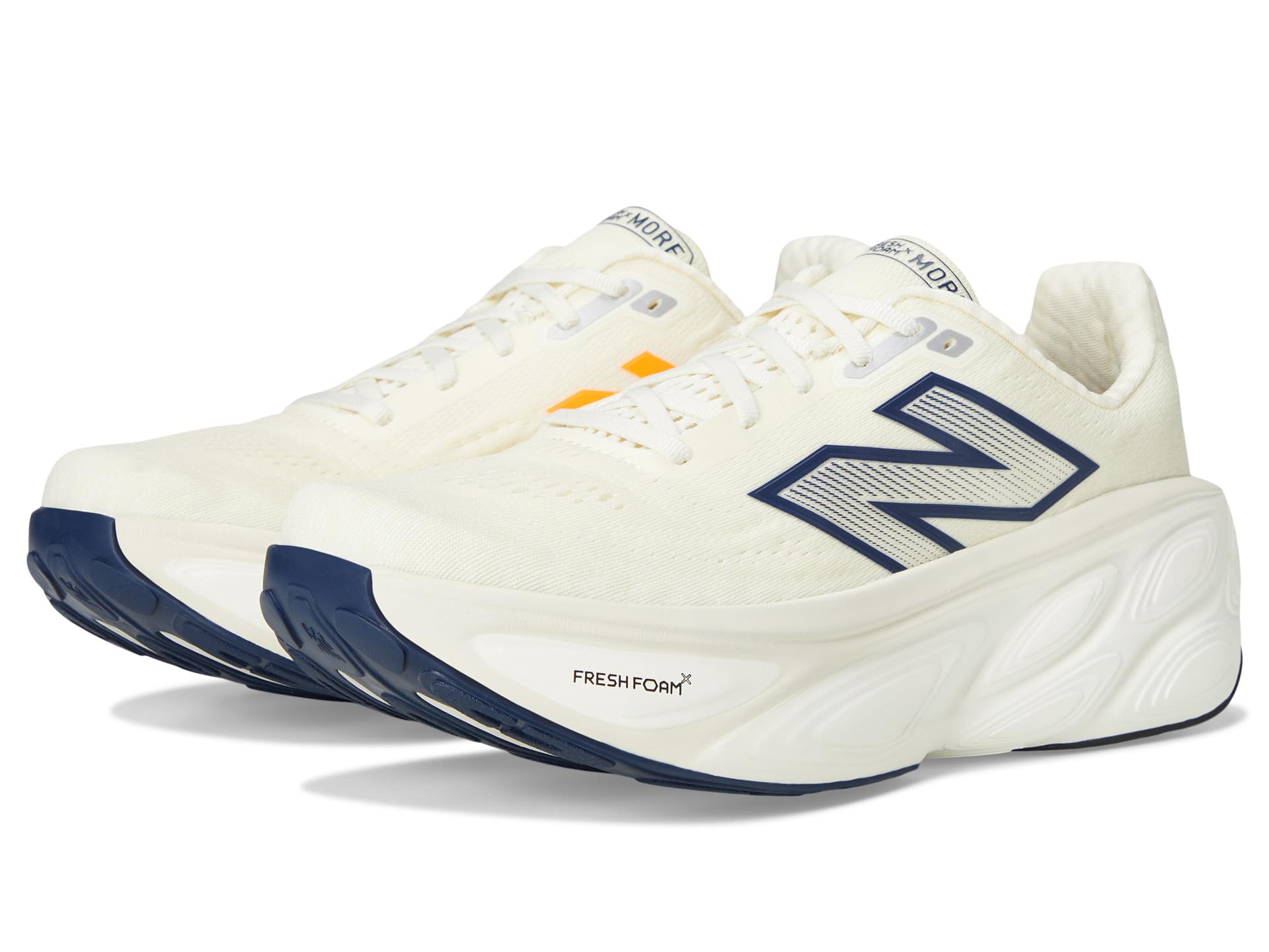 

Кроссовки New Balance Fresh Foam X More V5, Angora/Sea Salt/Hot Mango