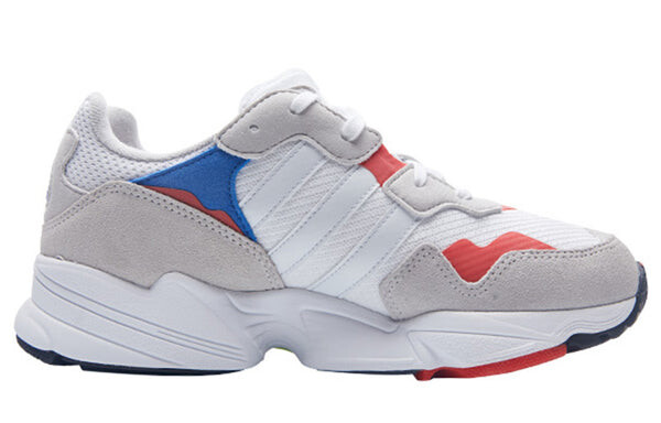 Кроссовки yung 96 j Adidas, белый — фото 2