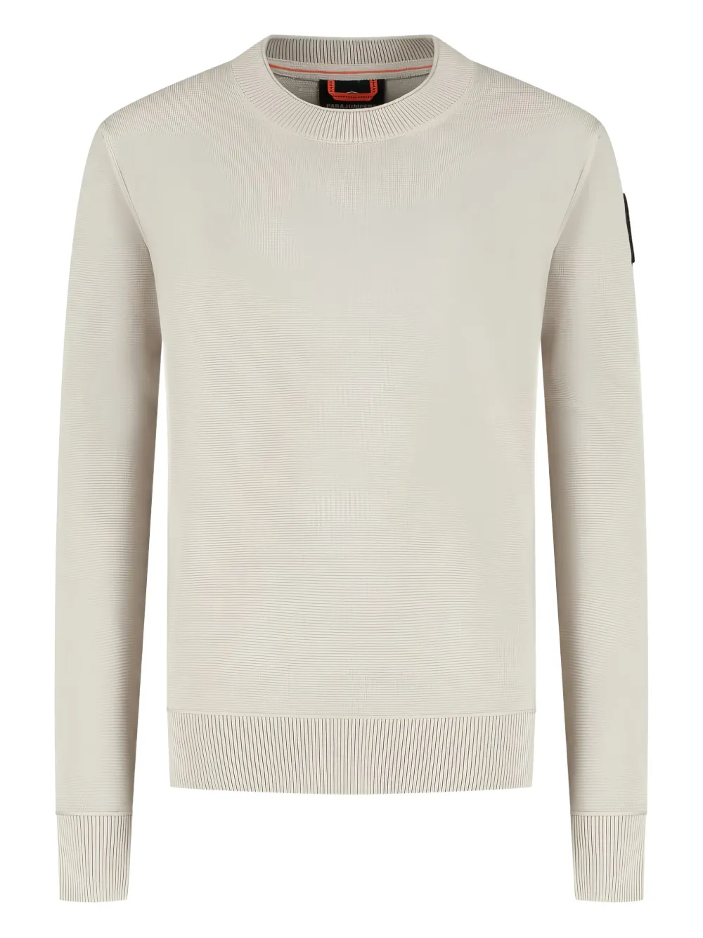 

Свитер с круглым вырезом и нашивкой-логотипом Parajumpers, нейтральный