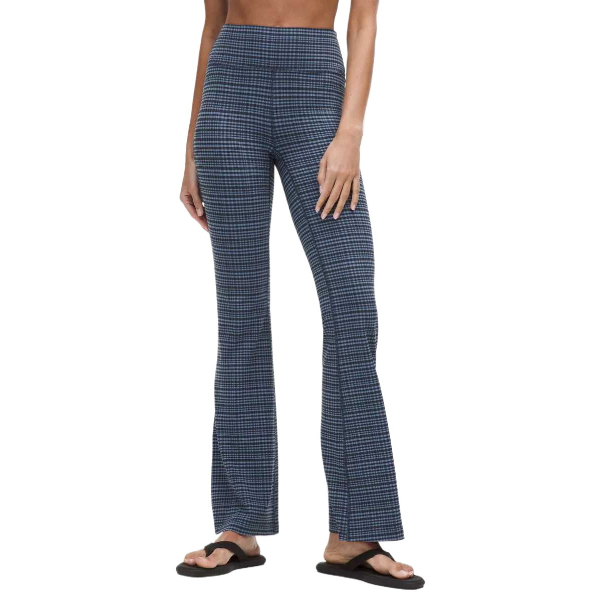 

Женские лосины для йоги Groove Series Lululemon, синий/серый