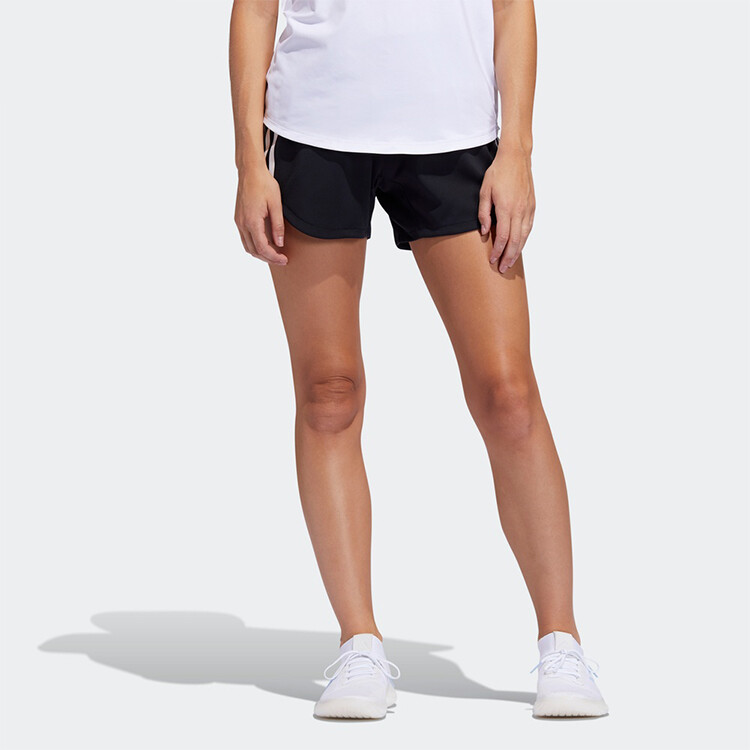 Спортивные повседневные шорты женские черные Adidas — фото 3