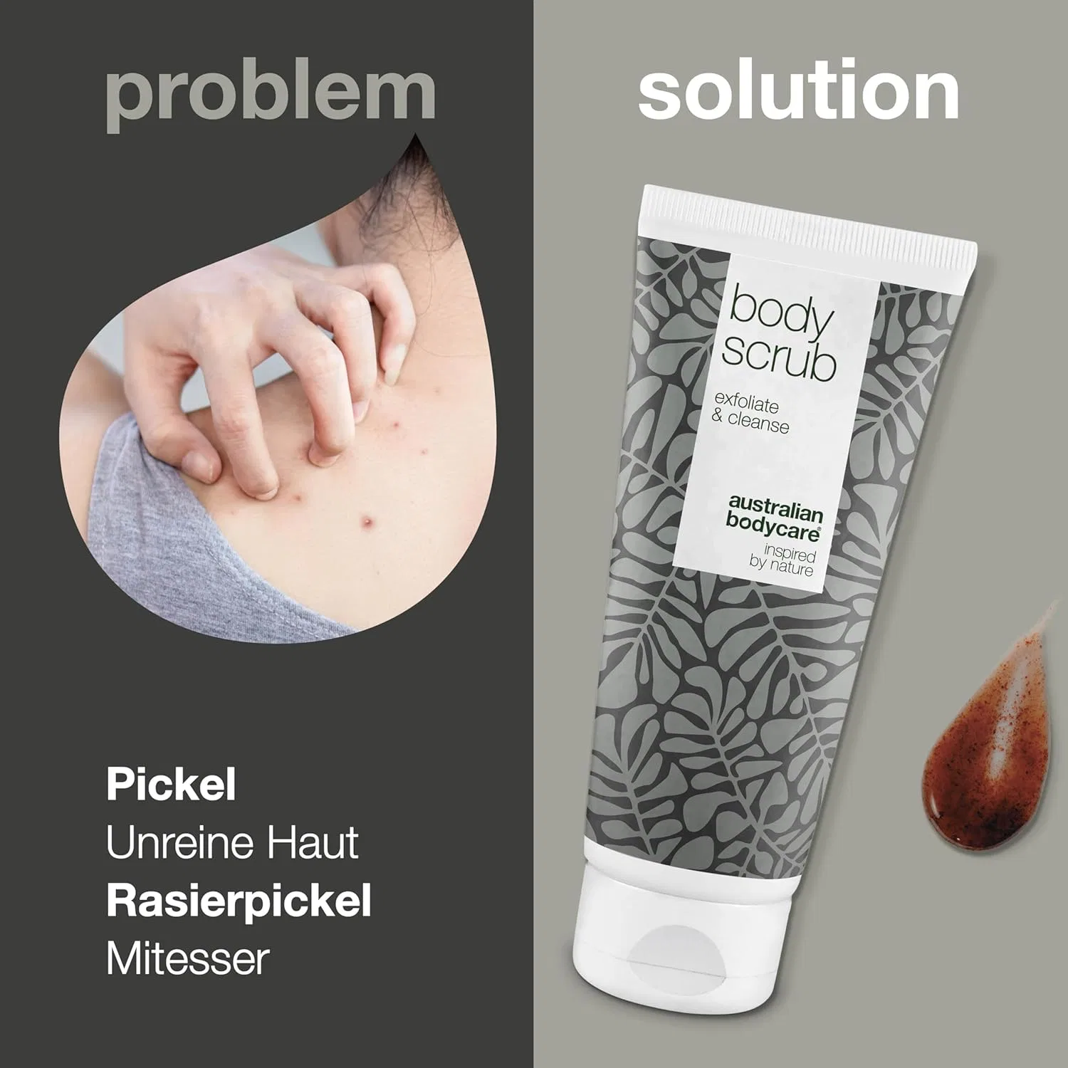 Набор из 3 скрабов для тела с маслом чайного дерева, 200 мл Australian Bodycare — фото 2