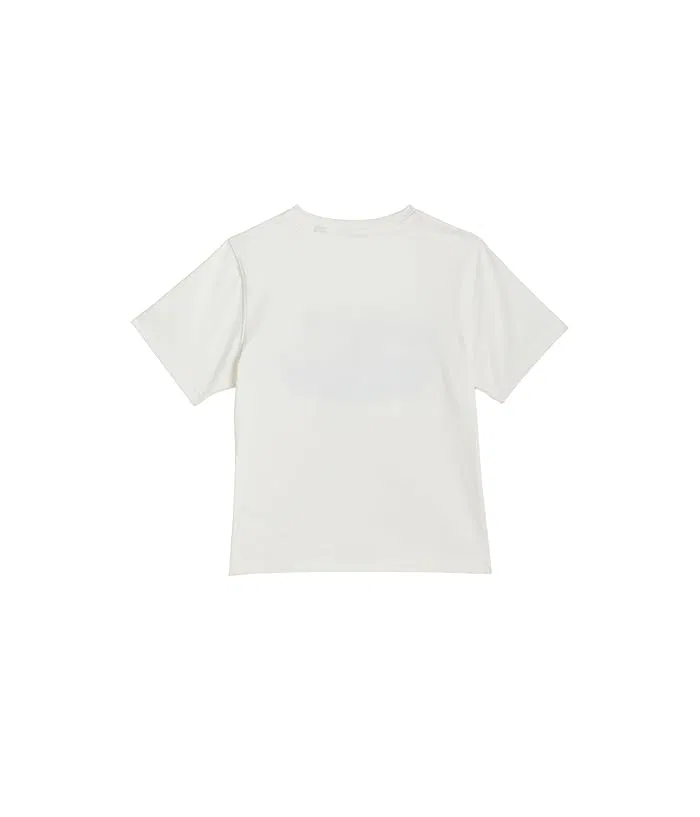 Футболка с принтом Cedar Wave Burberry Kids, Chalk — фото 2