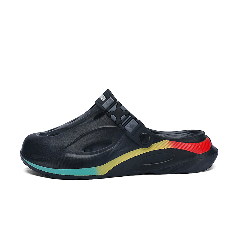 

Сандалии Teenagers Rebound Abrasion Resistant Breathable Kids' Outdoor Clogs Kung Fu partners, черный