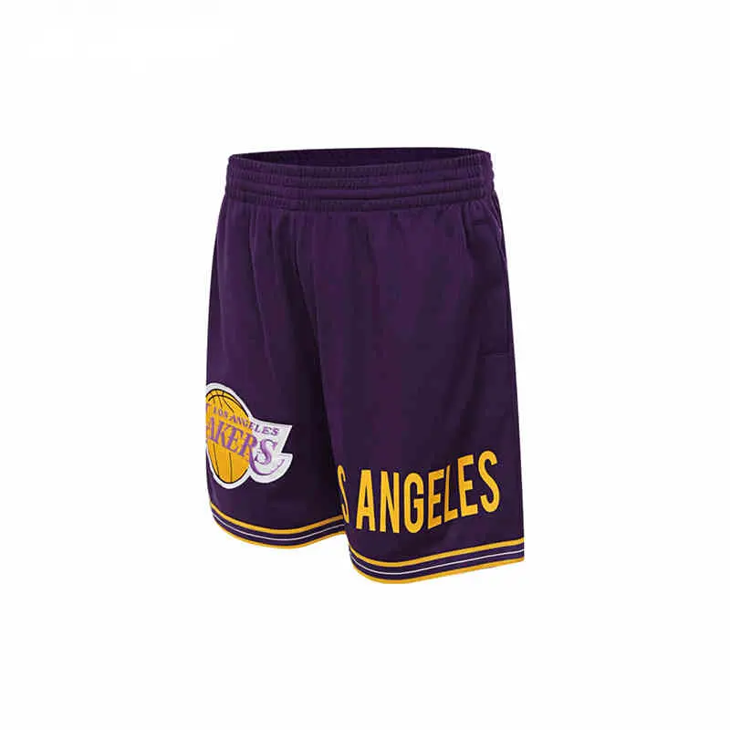

Mitchell Ness Шорты баскетбольные Mitchell & Ness x NBA Los Angeles Lakers мужские Purple