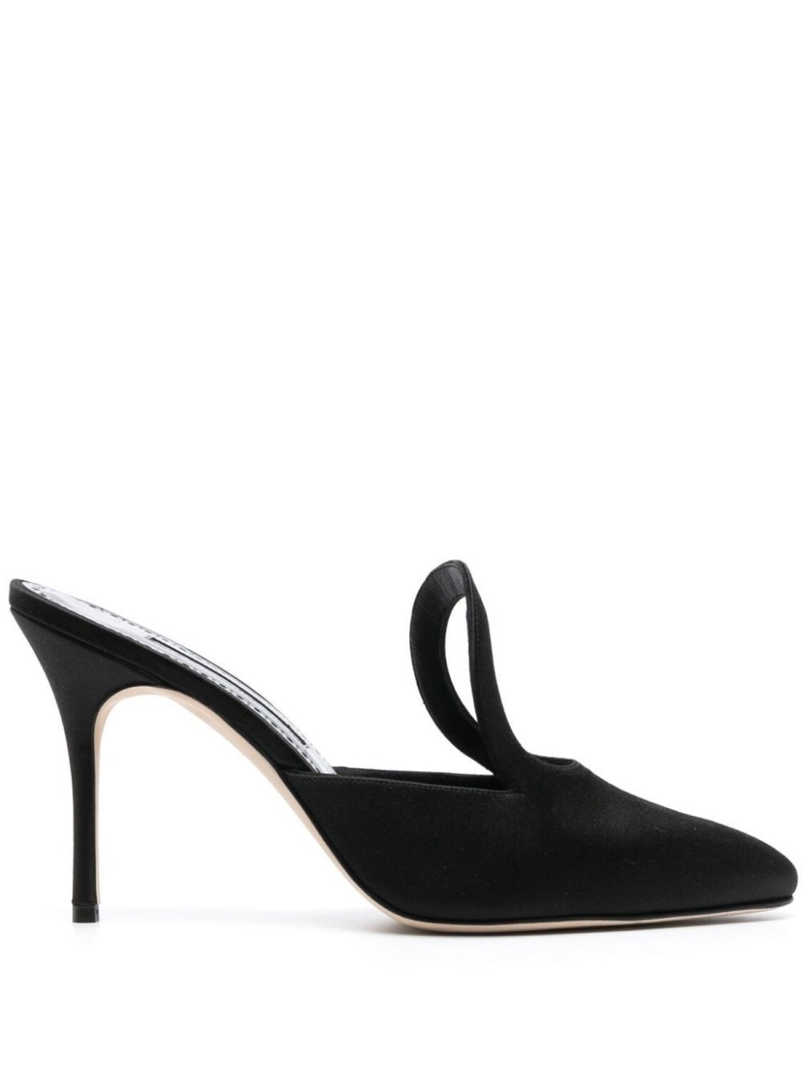 Manolo Blahnik мюли Fugati 100 на каблуке, черный