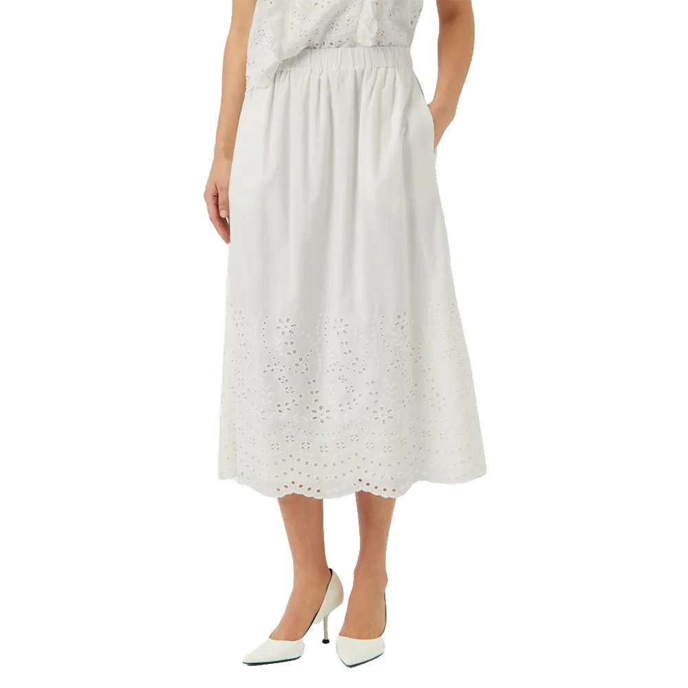 

Юбка Yas Luma long skirt, белый