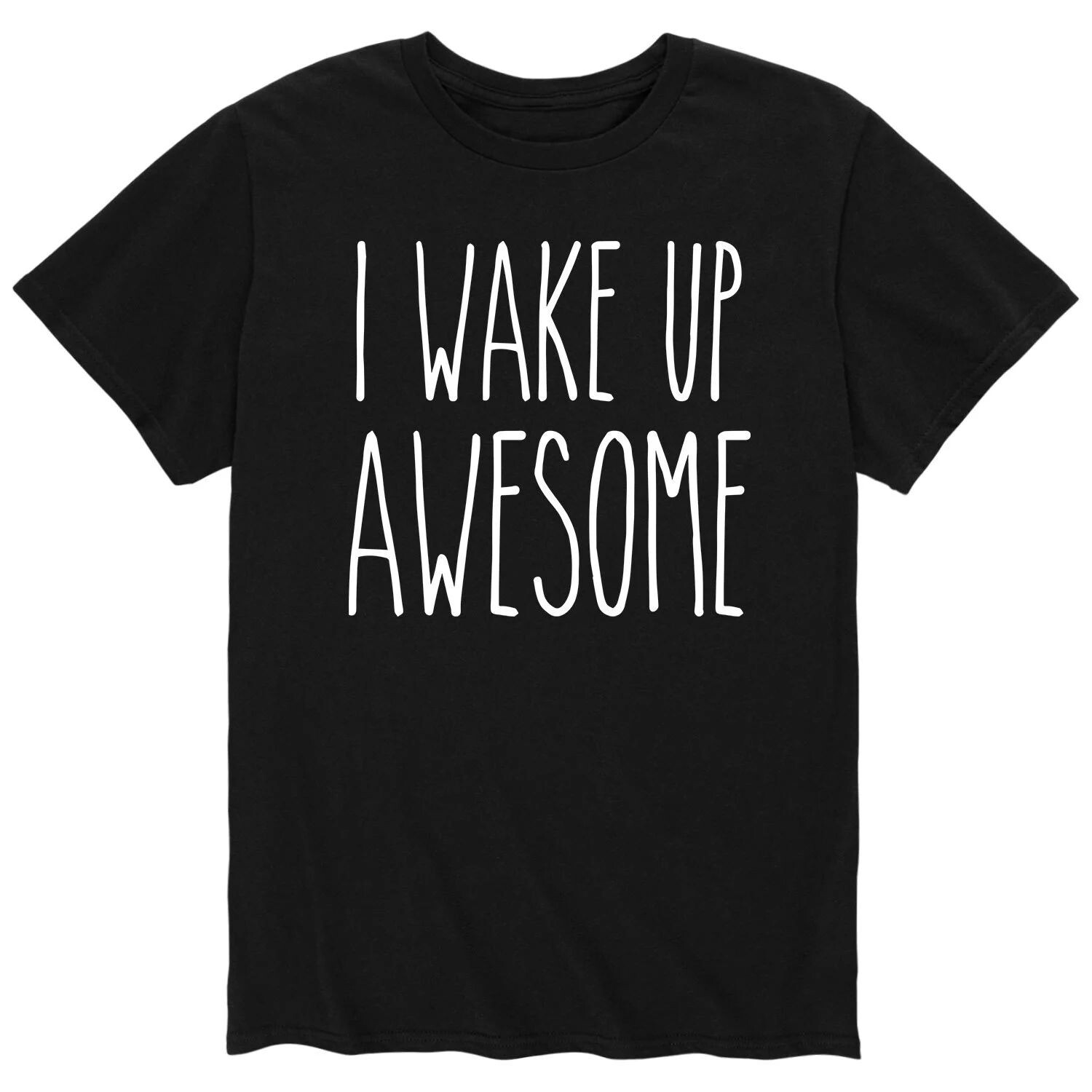 

Мужская футболка Wake Up Awesome Licensed Character
