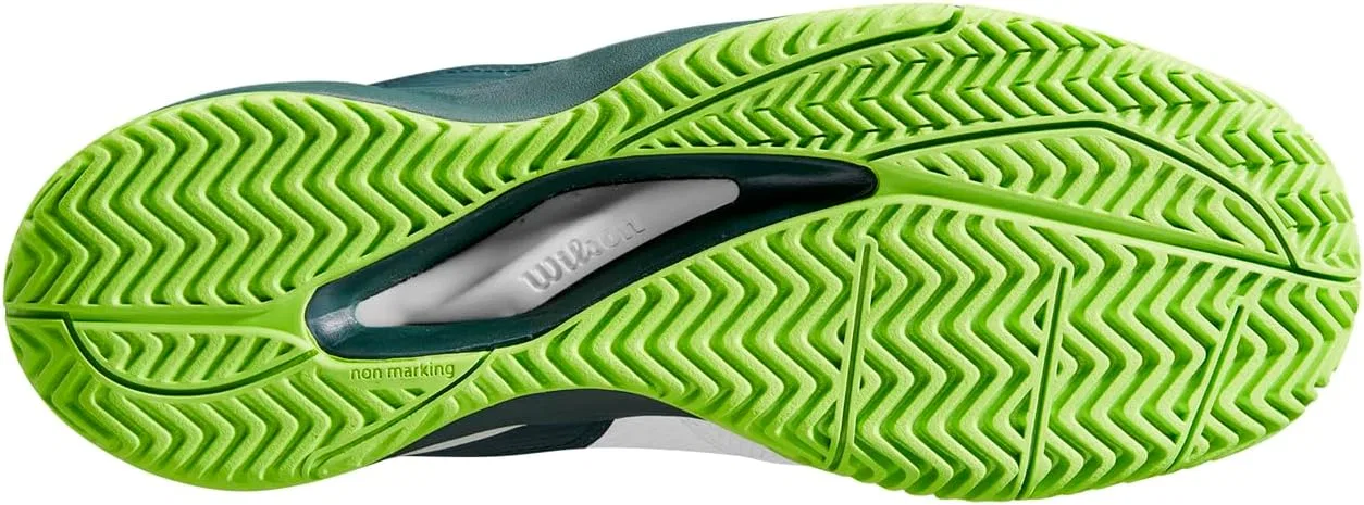 Мужские кроссовки Wilson Rush Pro 4.0 Blade Trainers, цвет «Белая сосна Пондероза, жасминовый зеленый», размер 46 2/3 EU — фото 3