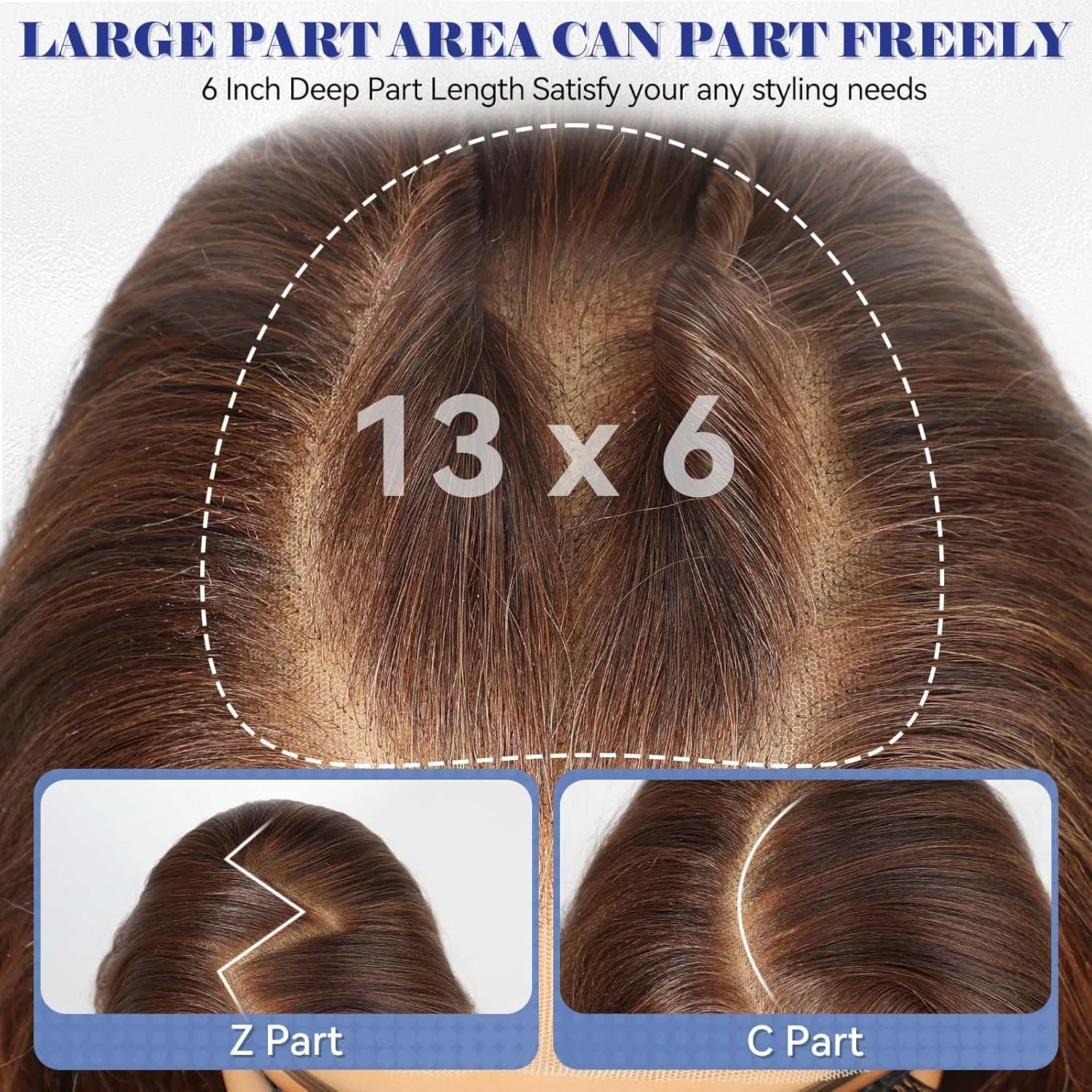 Синтетический парик «HAIRCUBE» с кружевом спереди Haircube, Chocolate Brown — фото 3