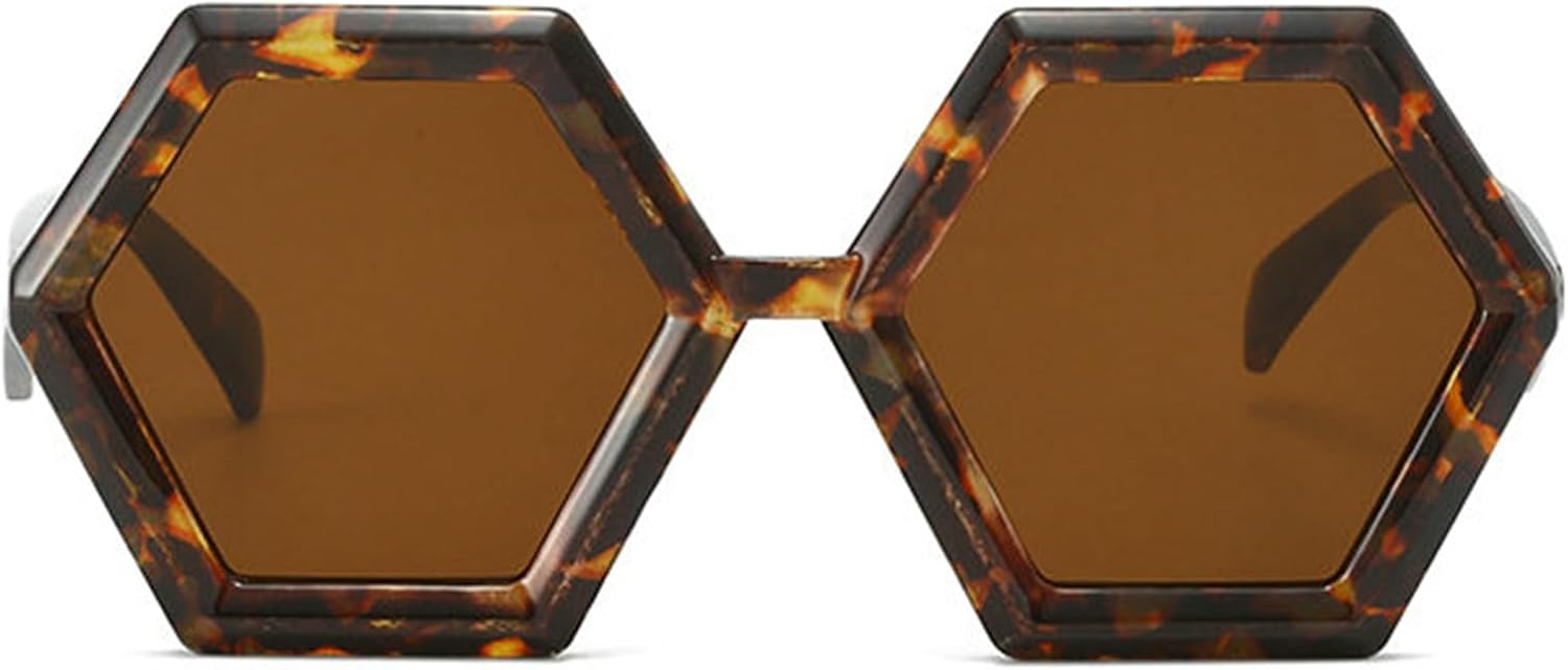 

Солнцезащитные очки Polygon Square для женщин, конфетные цвета, большие солнцезащитные очки для женщин в стиле ретро, ​​хип-хоп, панк, черные леопардовые солнцезащитные очки helena, Leopard