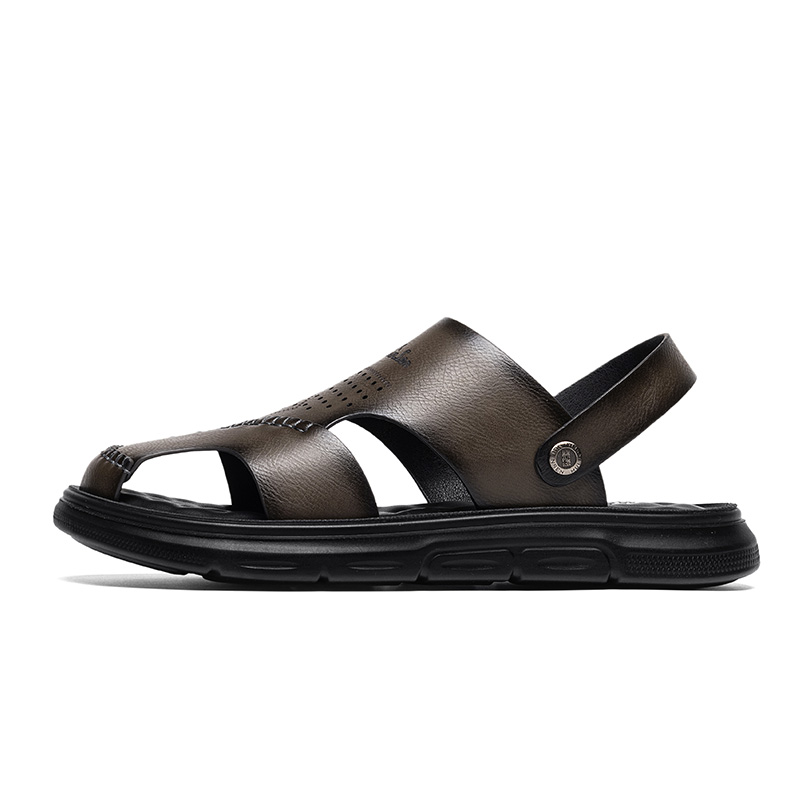 

Mulinsen Пляжные сандалии мужские черно-коричневые коричневые, цвет Brown