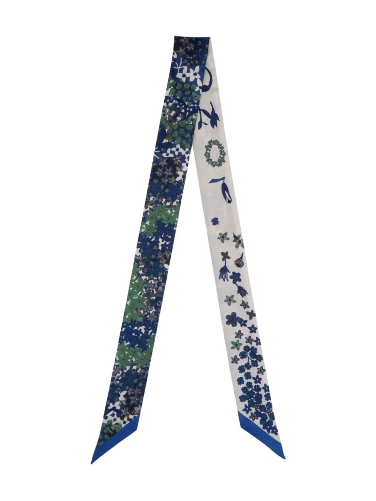 

Шейный платок Collier de Fleurs Longchamp, синий