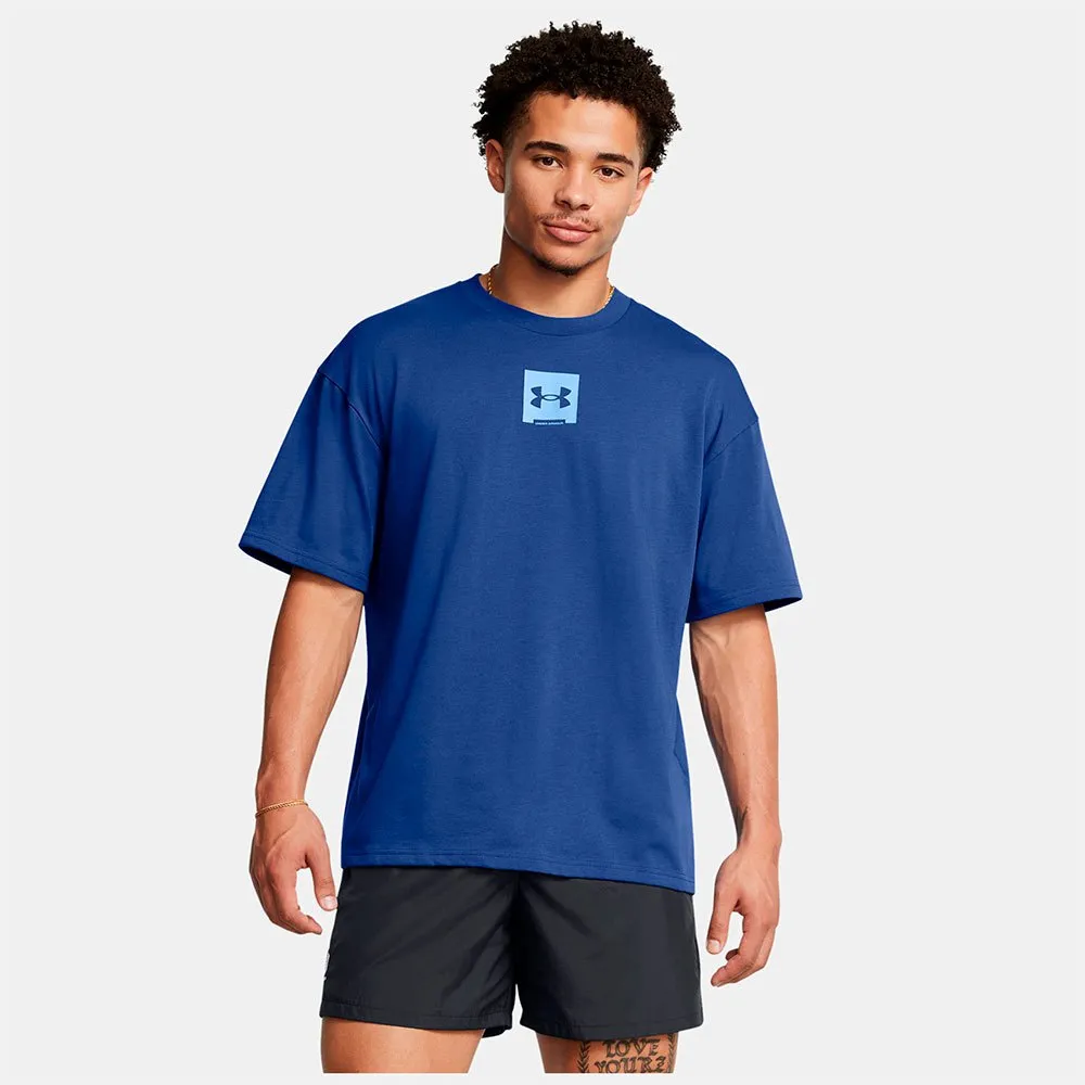 

Футболка Under Armour Heaviweight Oversized SM Box, синий
