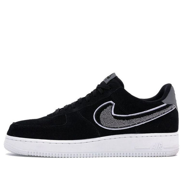 

Кроссовки air force 1 '07 lv8 'chenille swoosh' Nike, черный