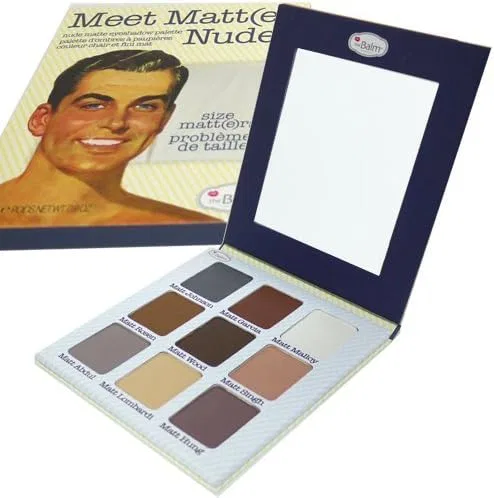 Тени для век The Balm Meet Matt(e) Nude палетка 9 оттенков матовые