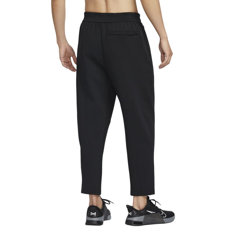 Nike Дышащие вязаные спортивные штаны Men's Black/Dark Charcoal Gray — фото 4