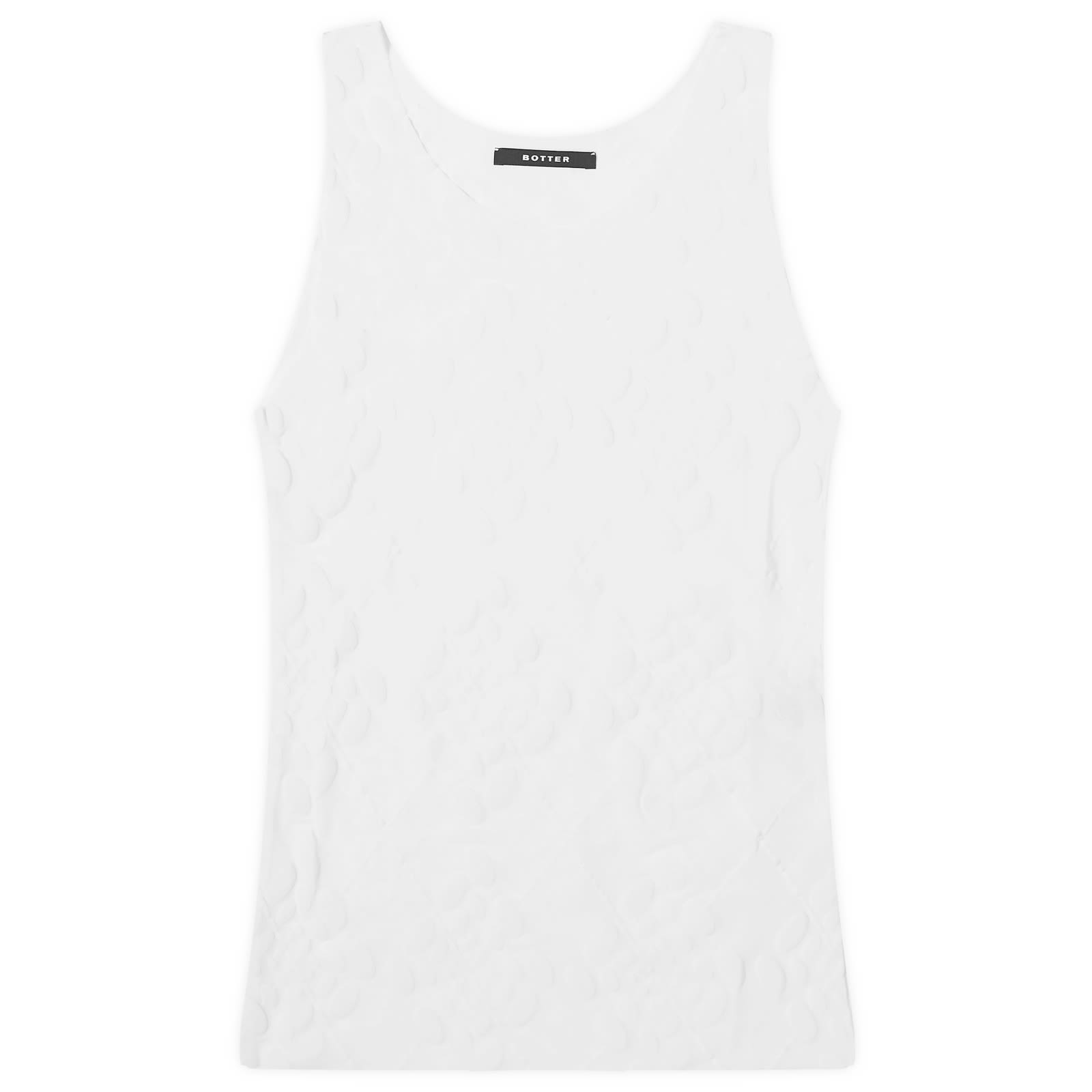 

Топ Botter Scarified Sleeveless Top, белый