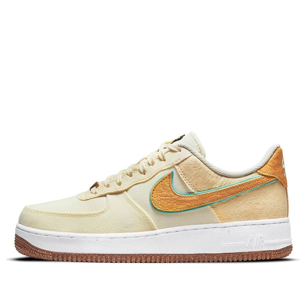 

Кроссовки air force 1 '07 premium 'happy pineapple' Nike, бежевый