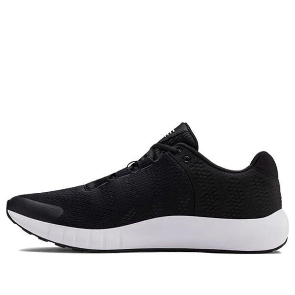 

Кроссовки micro g pursuit bp 'black white' Under Armour, черный