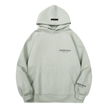 

Худи Fear of God Essentials x SSENSE Pullover Hoodie 'Green Concrete', зеленый