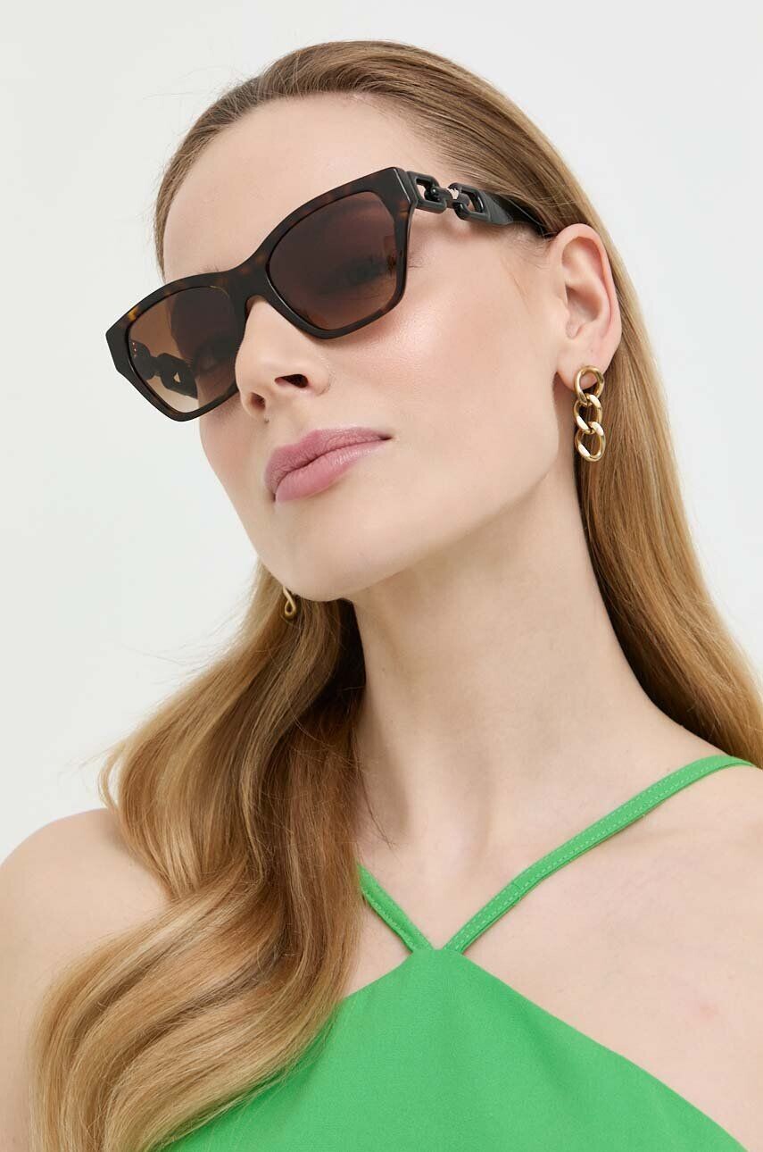 

Солнцезащитные очки Emporio Armani, коричневый