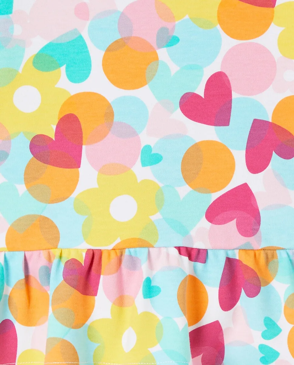 

Комплект из футболки и леггинсов Hearts Agatha Ruiz de la Prada, мультиколор