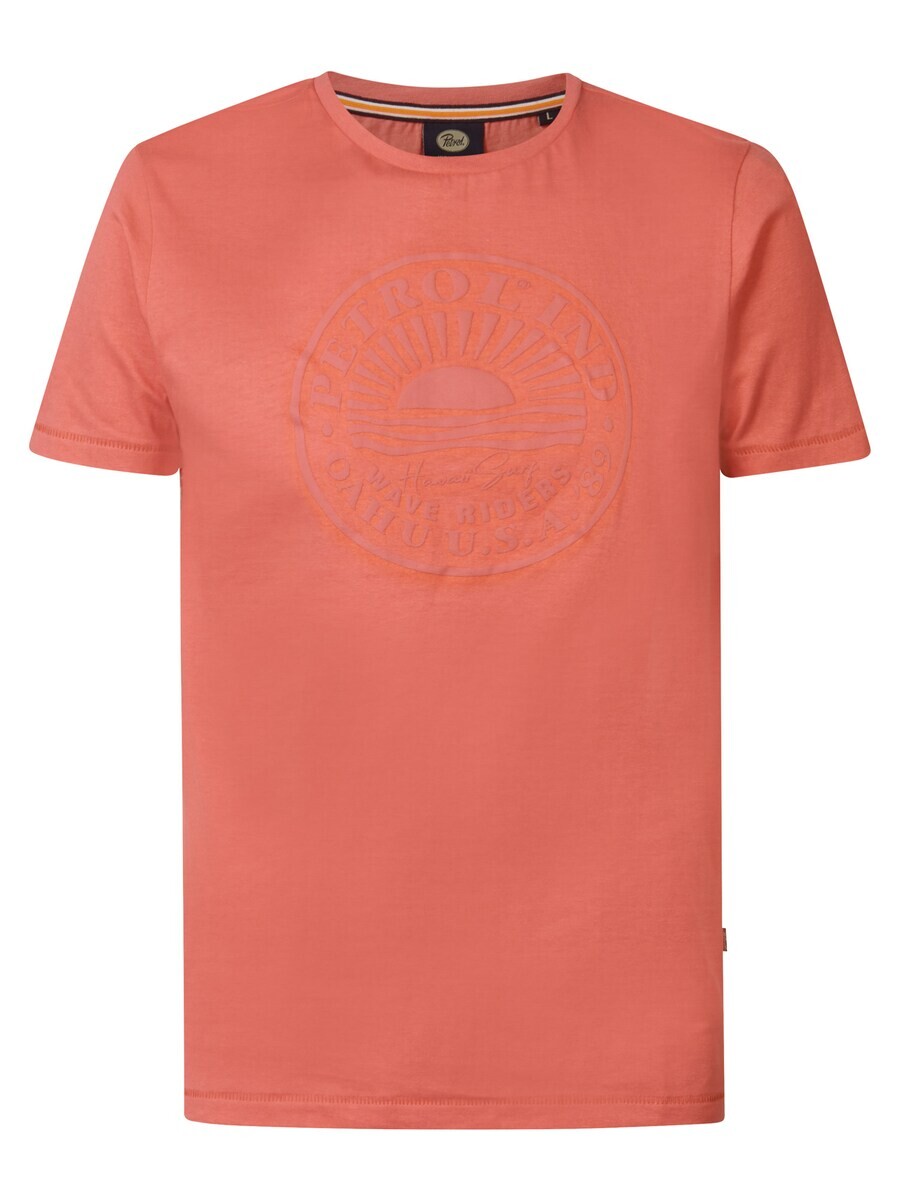

Классическая футболка Petrol Industries Shirt Bomb, цвет coral