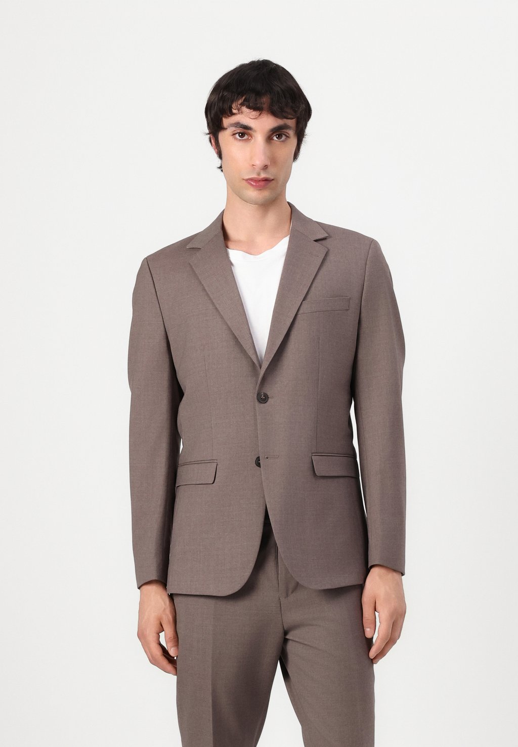 

Пиджак-блейзер SLHSLIM THEO LANO Selected Homme, коричневый