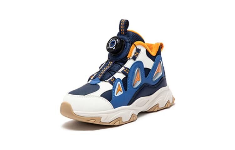 Кроссовки XTEP Kids Lifestyle Shoes PS Low-top Deep Blue/daylight Blue, темно-синий — фото 2