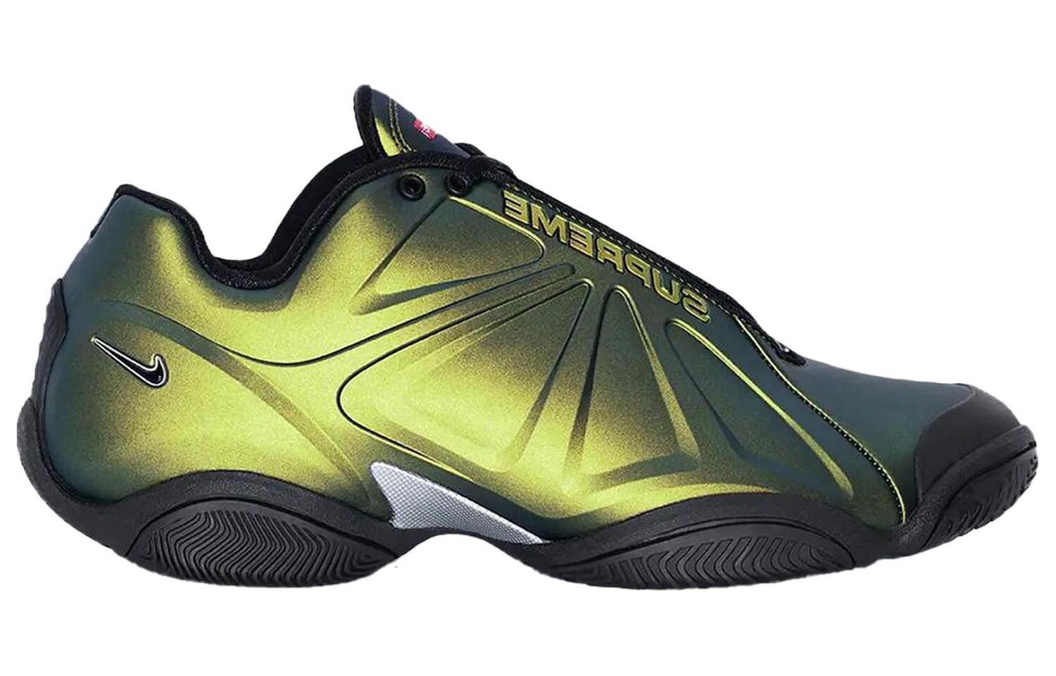 Мужские теннисные кроссовки Nike Air Zoom Courtposite, Black/Gold — фото 2
