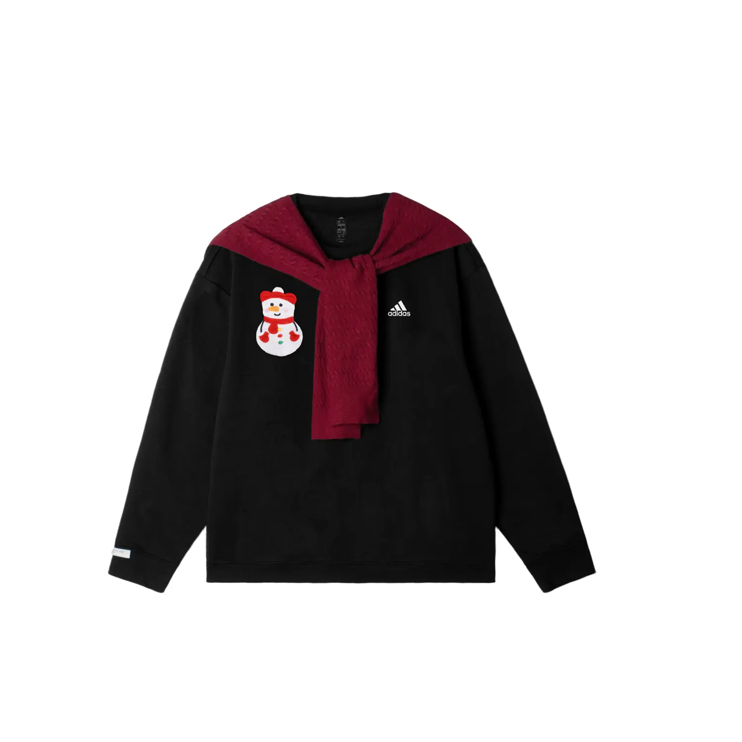 

Adidas LABEL Свитшот Unisex Black Crew Neck Moderate