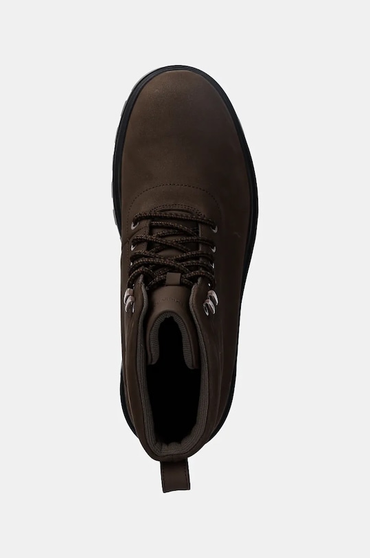 Ботинки нубуковые LUGGED LACEUP BOOT OXF HIKING NB Calvin Klein Jeans, коричневый — фото 4