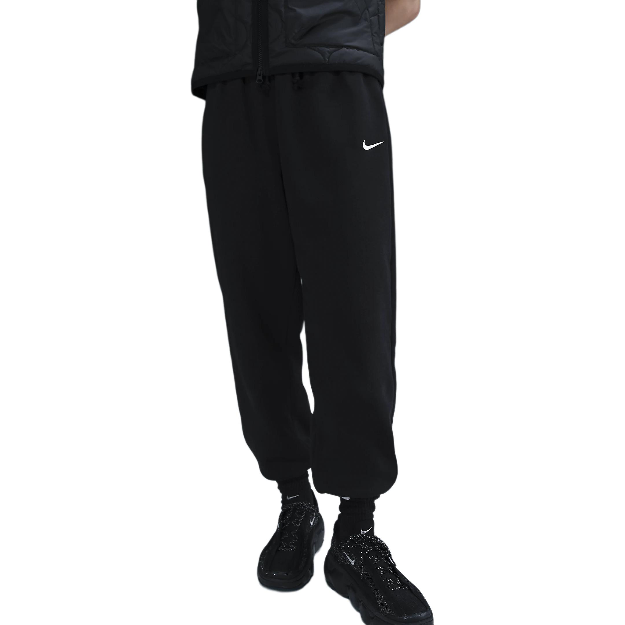 Спортивные штаны Nike Phoenix Fleece Knitted женские черные — фото 4