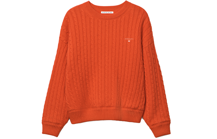 Свитер FW21 женский Orange Alexander Wang, оранжевый — фото 3