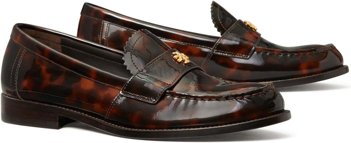 Лоферы Tory Burch Women's Classic Loafers, Tortoise Patent