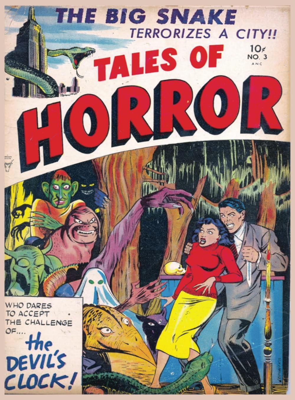 

Tales of Horror No3 & No4: Horror | Toby/Minoan | Nov 1952 - Jan 1953 (Independently published)
