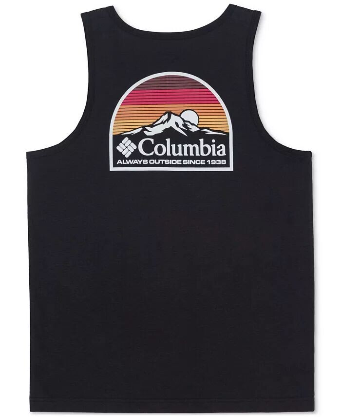 

Мужская майка с графическим логотипом Columbia, черный