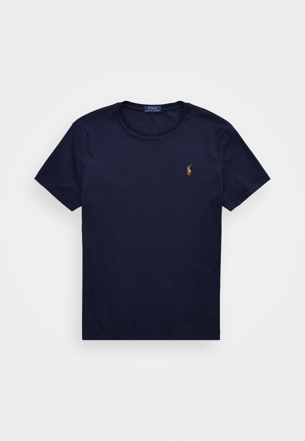 Базовая футболка КОРОТКИЙ РУКАВ Polo Ralph Lauren Big & Tall, изысканный темно-синий цвет — фото 4