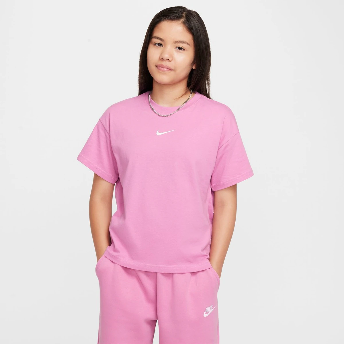 

Футболка для девочек Nike Sportswear, розовый
