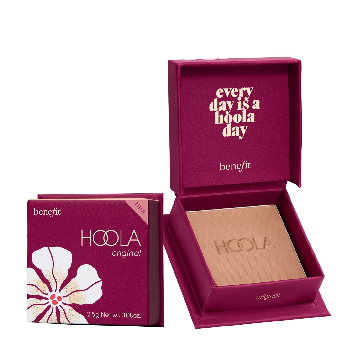 

Пудра для лица bronzer & blush collection hoola matte travel size mini Benefit, вес 2.5 гр.